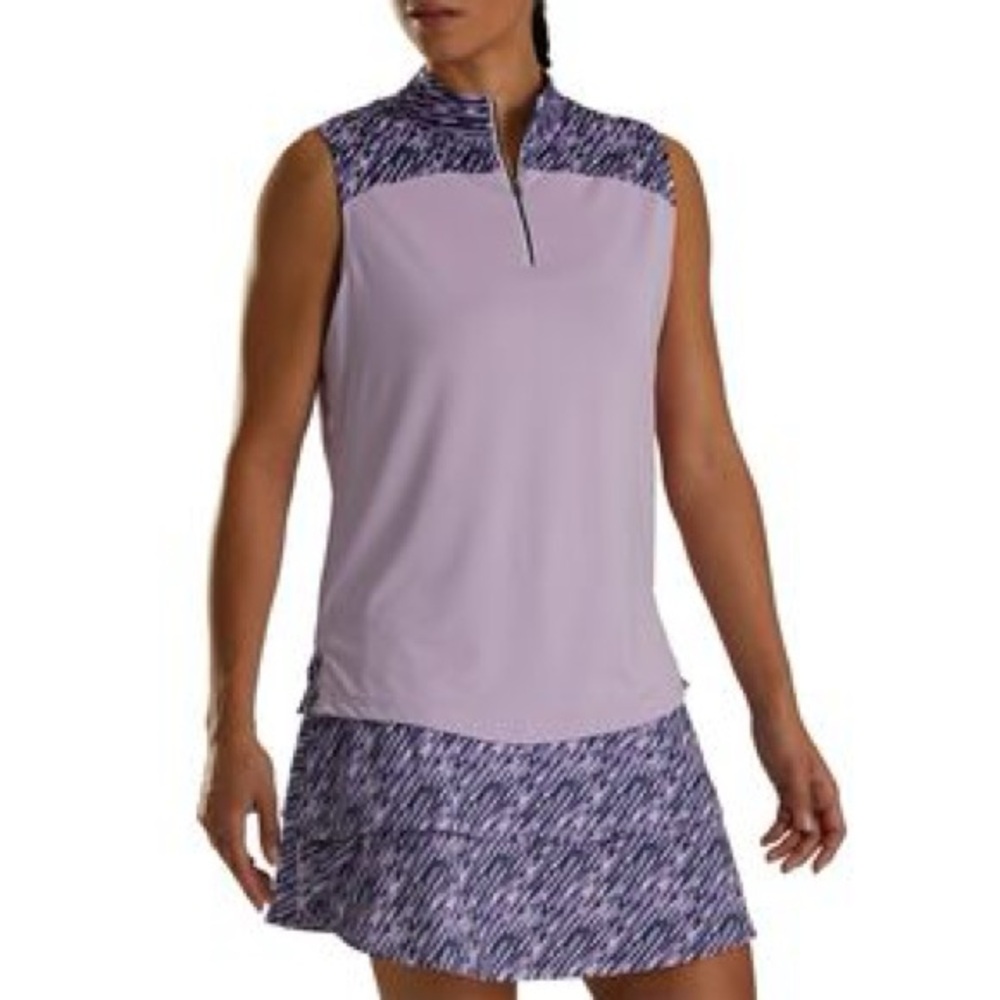 Foot Joy Colorblock Sleeveless Golf Top